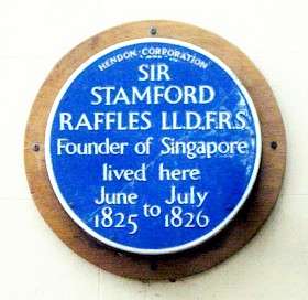 Sir Stamford Raffles
