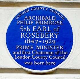 Fifth Earl of Rosebery