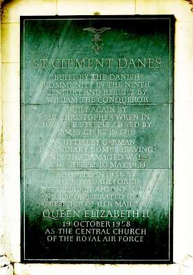 Saint Clement Danes Church