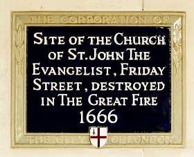 Saint John the Evangelist Friday Street