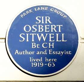 Sir Osbert Sitwell