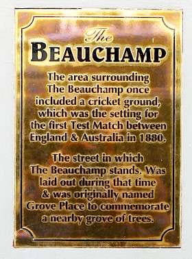 First Cricket Test Match Between Australia and England