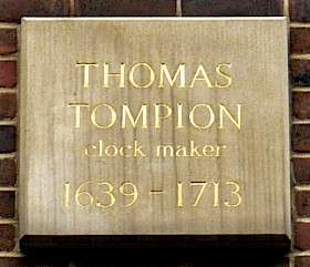 Thomas Tompion - EC1