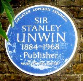 Sir Stanley Unwin