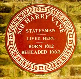 Sir Harry Vane - NW3