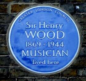Sir Henry Wood - NW3