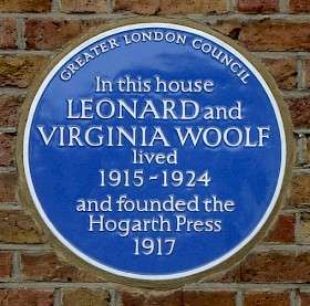 Virginia Woolf - Richmond upon Thames