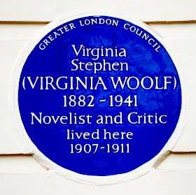 Virginia Woolf, WC1 - Gordon Square