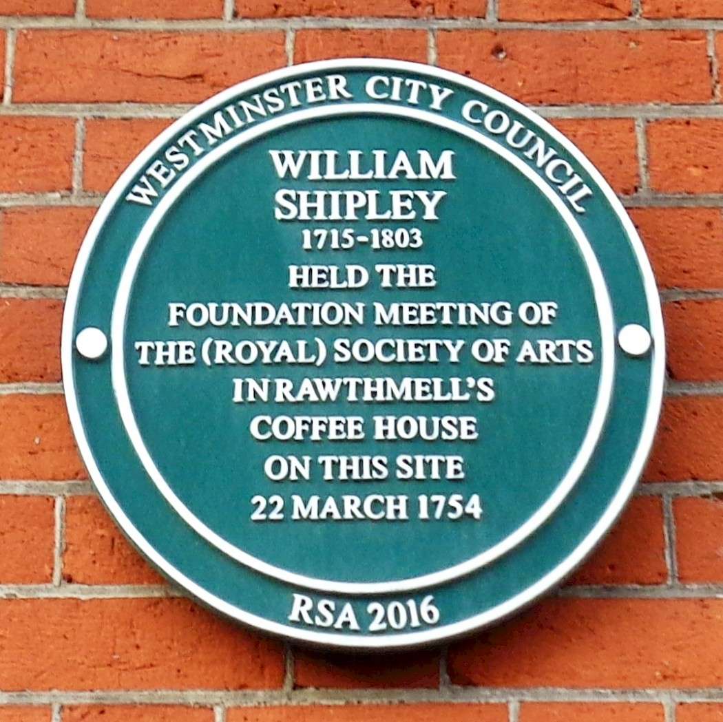 William Shipley Plaques of London
