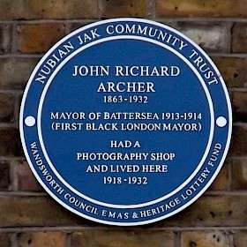 John Richard Archer, SW11 - Battersea Park Road