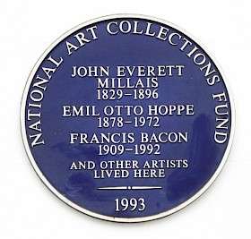 Francis Bacon (Painter), SW7 - Cromwell Place