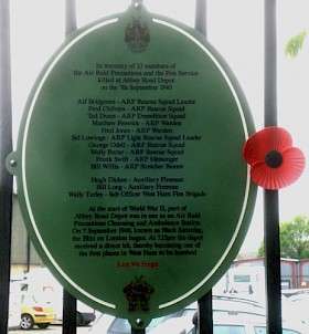 First Casualties of the Blitz