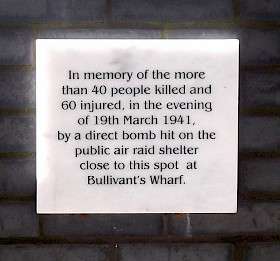 Bullivant's Wharf Bombing