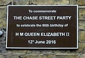 Chase Street Party for the 90th Birthday of Queen Elizabeth the Second