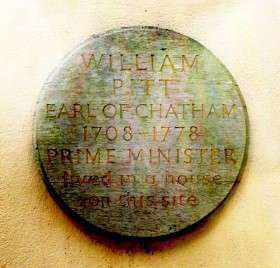First Earl of Chatham - NW3