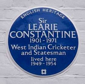 Lord Learie Constantine - W8