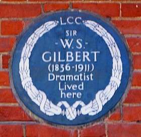 Sir W.S. Gilbert - SW7