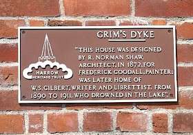 Sir W.S. Gilbert - Harrow Weald