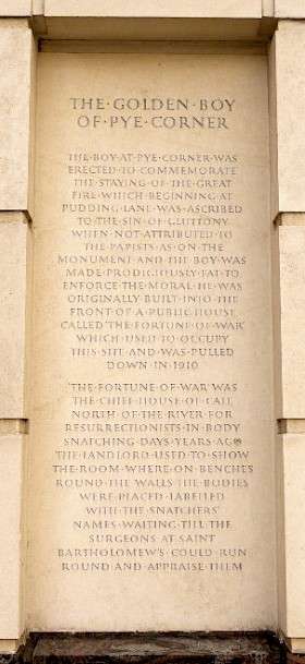 The Golden Boy of Pye Corner