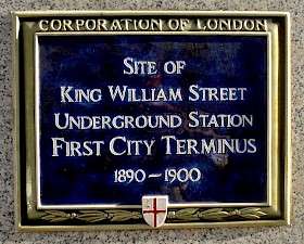 King William Street Underground Station