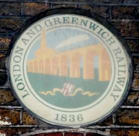 London and Greenwich Railway - SE8