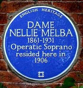 Dame Nellie Melba - Kingston upon Thames