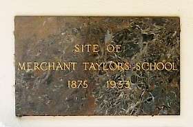 Merchant Taylors' School - EC1