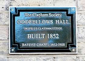 Oddfellows Hall - Clapham