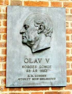 King Olav the Fifth of Norway