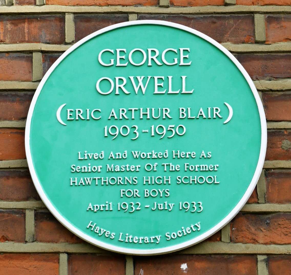 Orwell Hayes Plaques of London