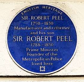 Sir Robert Peel, Second Baronet - W1